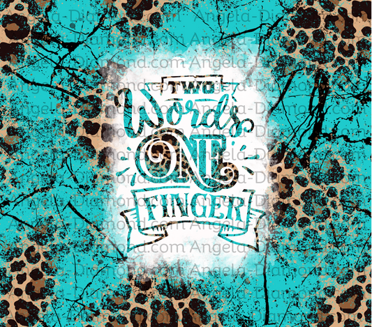 2 Words 1 Finger