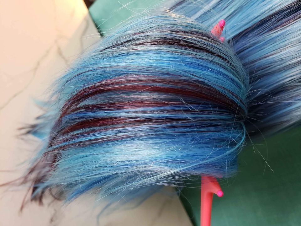 Blue sWIGs Custom Wig