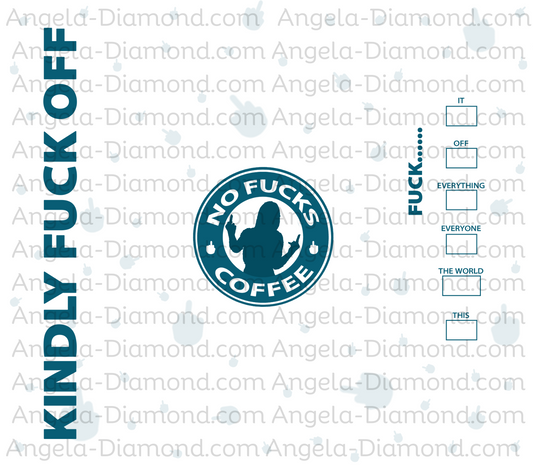 Kindly Fuck Off Teal