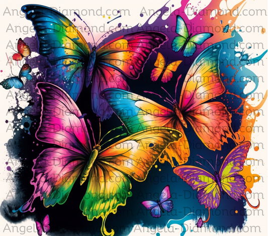 Watercolor Butterflies