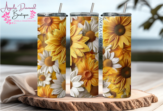 3D Sunflowers