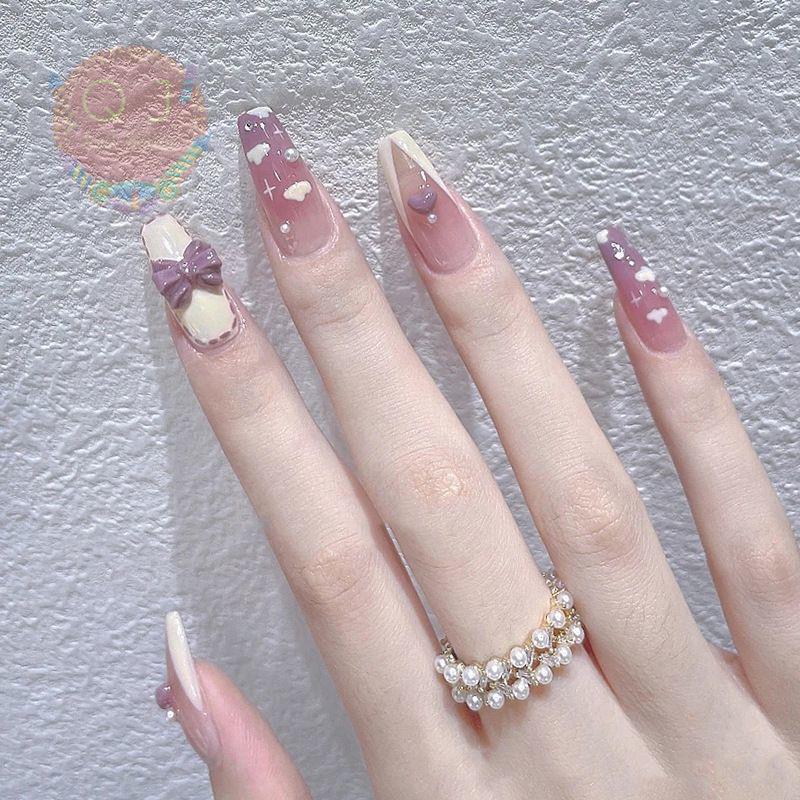 French Long Wear Removable Fake Nails