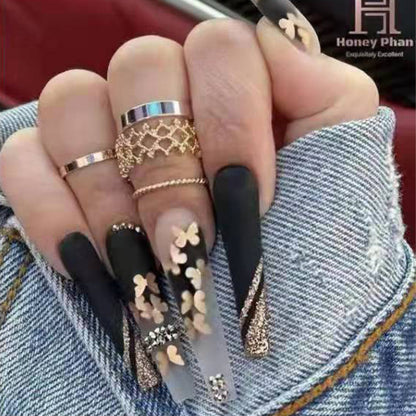 Long Bling Fashion Nails