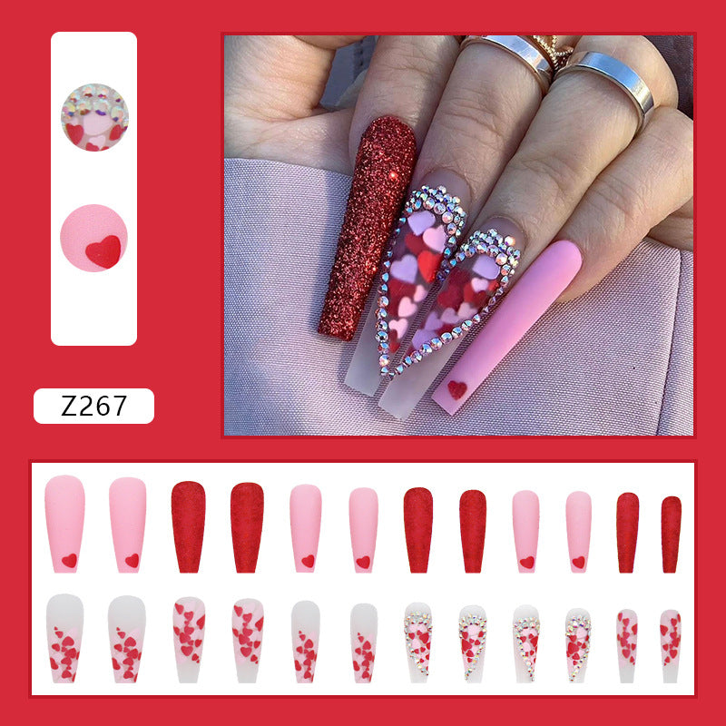 Long Bling Fashion Nails