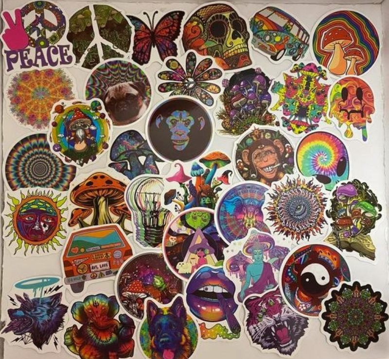 Psychedelic Stickers