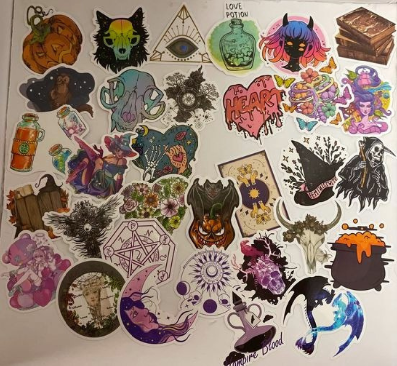 Witchy Stickers