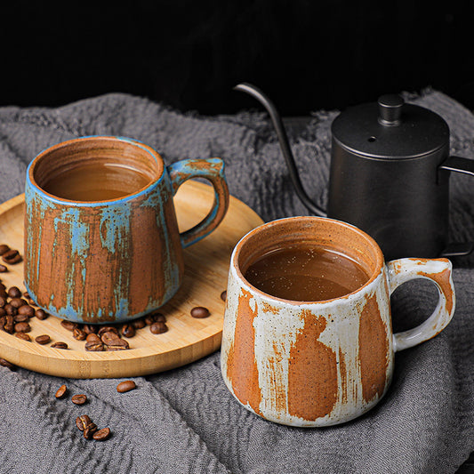 Handmade Vintage Japanese Ceramic Coffee Cup