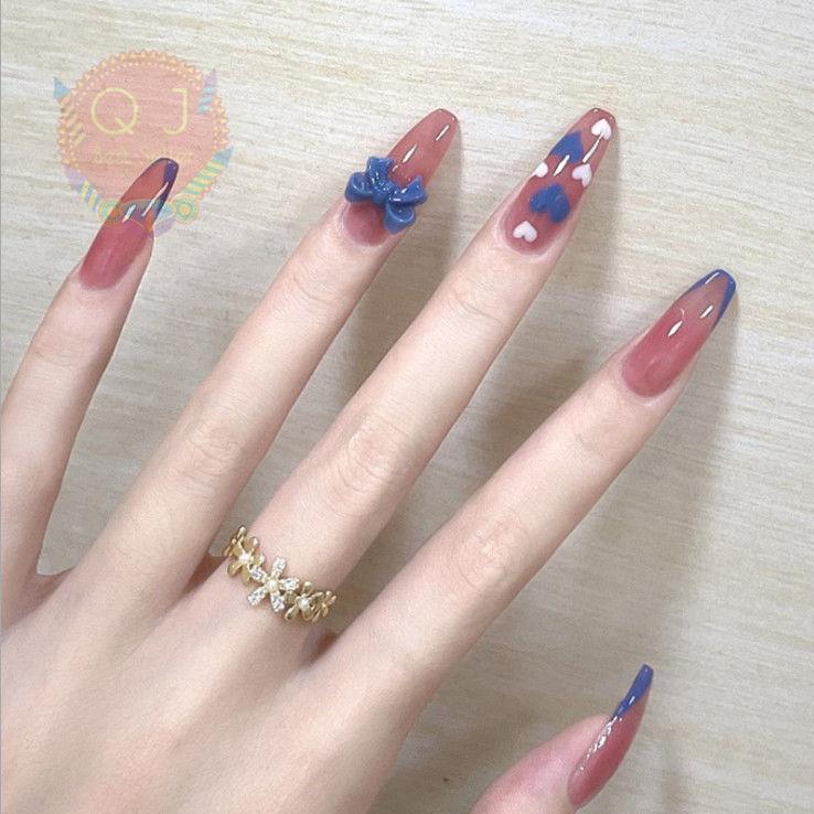 French Long Wear Removable Fake Nails