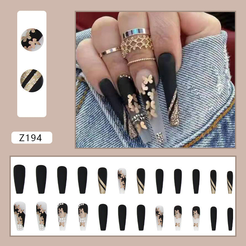 Long Bling Fashion Nails