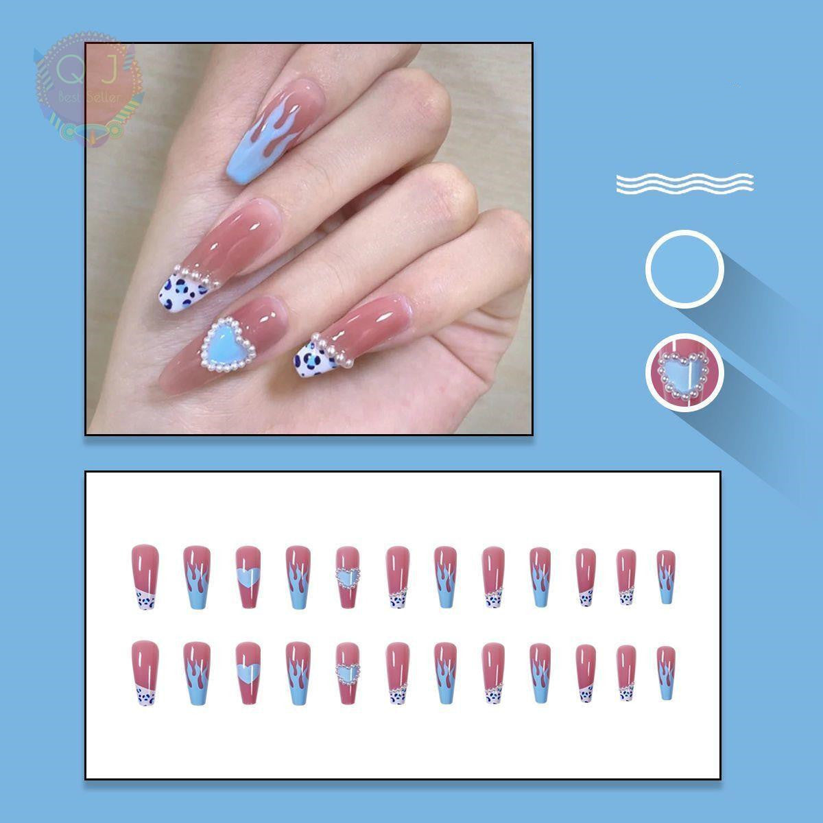 French Long Wear Removable Fake Nails