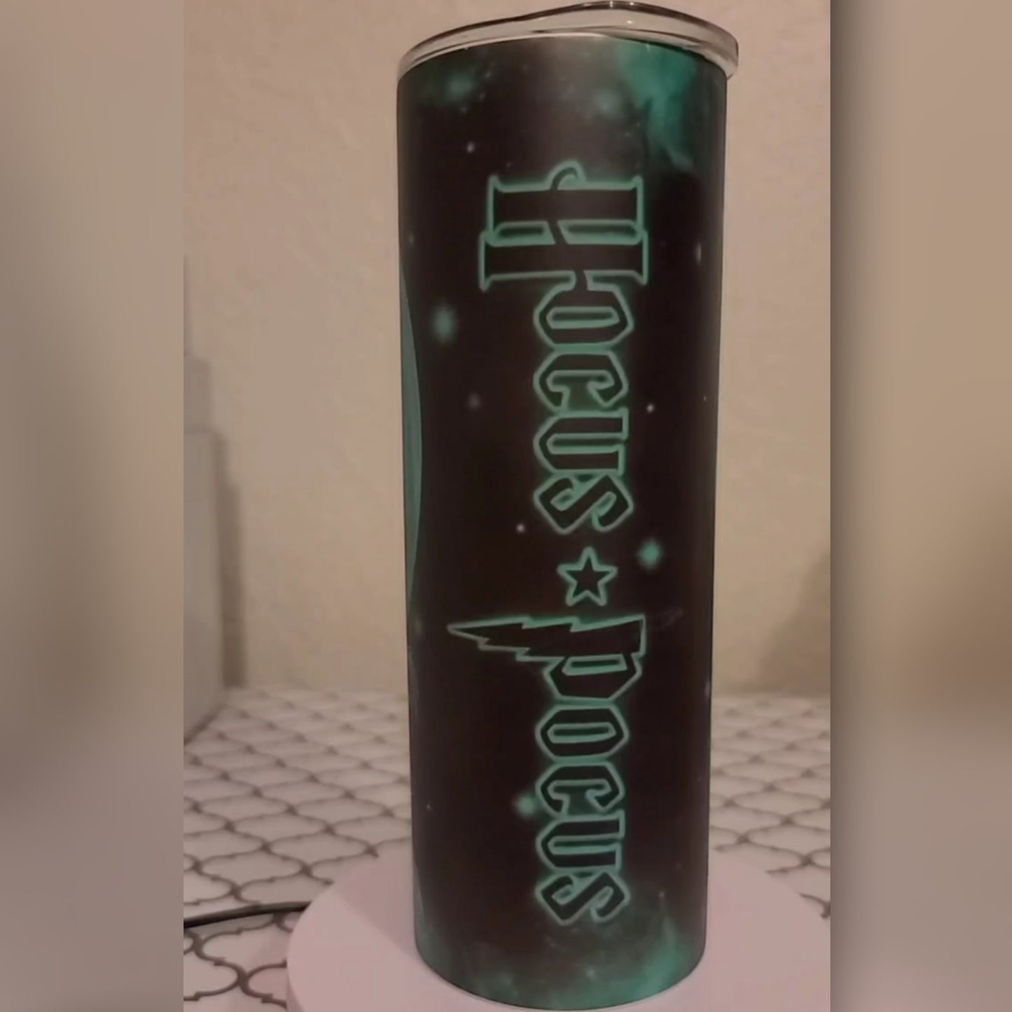 Hocus Pocus Matte Glow Tumbler